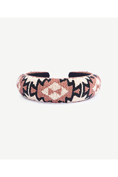 Yargıcı تاج من الخرز الزجاجي المنقوش