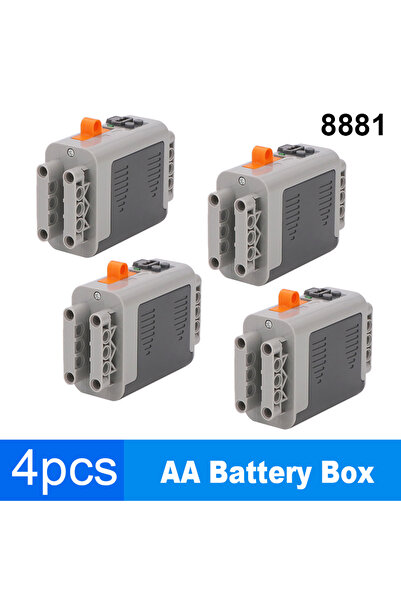 Choice 4pcs 8881 AA Battery Box Case MOC Technology PF blocks Power Functions...