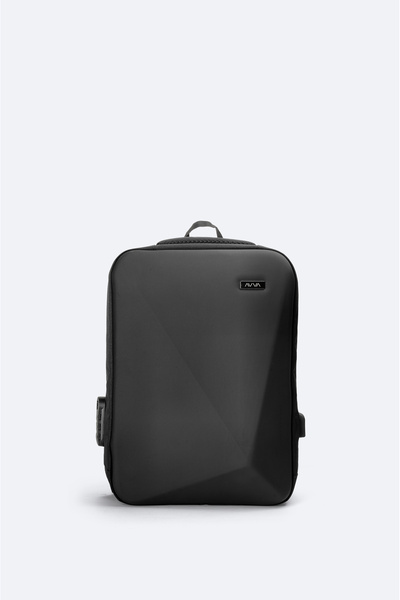 Avva Erkek Siyah Şarjlı Sırt Çantası A41Y9114