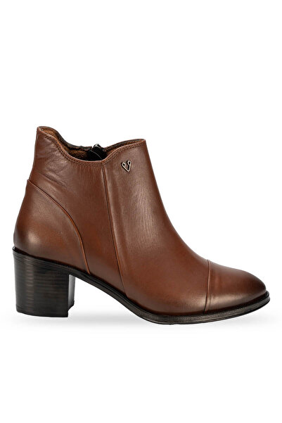 Forelli حذاء نسائي من الجلد من ZERO-G باللون البني