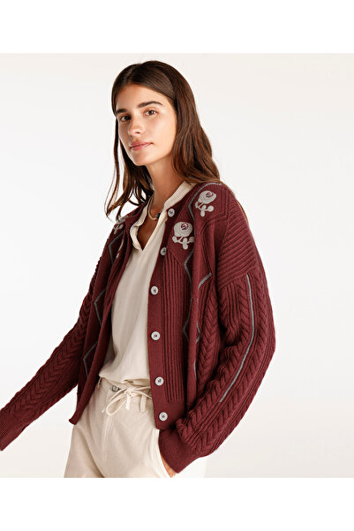 Yargıcı Bisiklet Yakalı Hırka