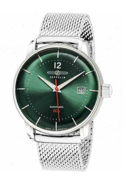 Zeppelin Mens Watch 8160M-4, Automatic, 41mm, 5ATM