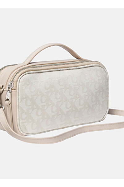 Calvin Klein Ck Lv04k3185g Ckj Monogram Crossbody Camera Kadın Çanta