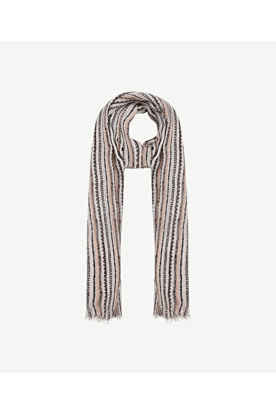 Yargıcı Tensel Blended Striped Shawl