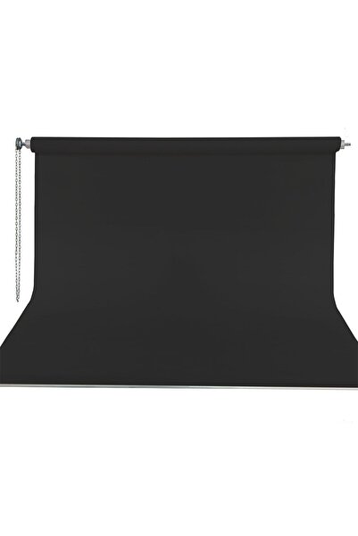 Hs Stüdyo Teknik Siyah 270x580cm Kumaş Fotoğraf Ve Video Fon Perde Seti Ve As...