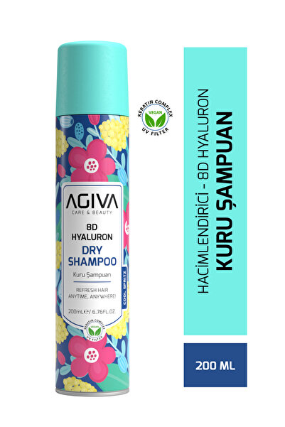 Agiva Care&Beauty 8d Hyaluron Hindistan Cevizi Kokulu Hacimlendirici Kuru Şam...