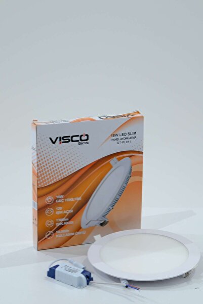 VİSCO ELEKTRİK Visco 18w Led Slim Panel Ip20 Günışığı 3000k(ÖLÇÜLER AÇIKLAMADA)
