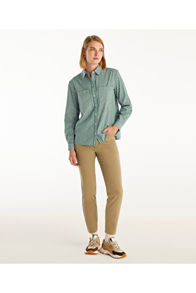 Yargıcı Boyfriend Kalıp Gömlek