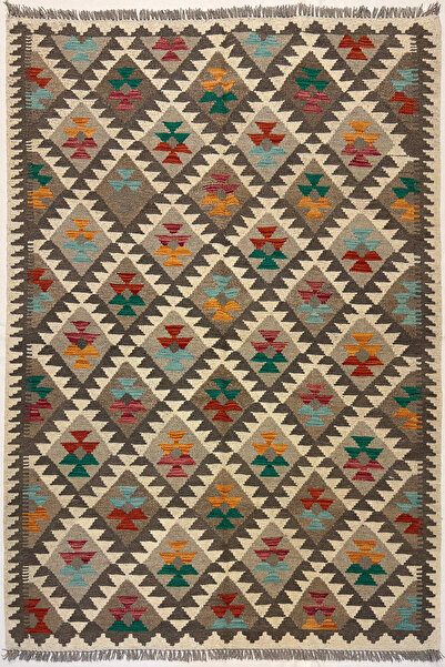 Afgan Halı El Dokuma Afgan Kilim 100% Yün Kök Boya Elsanat Eserı Harıka Desen