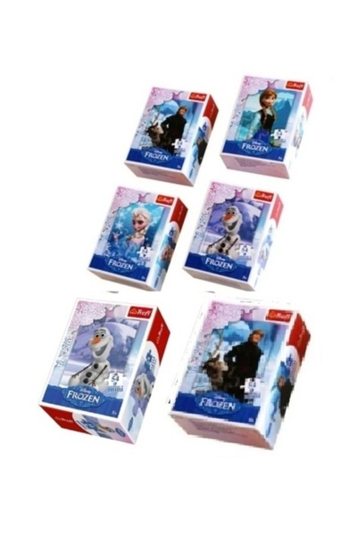 Trefl Puzzle Disney Licensed Frozen Mini Puzzle Set 6 Pieces 54 Pieces Puzzle