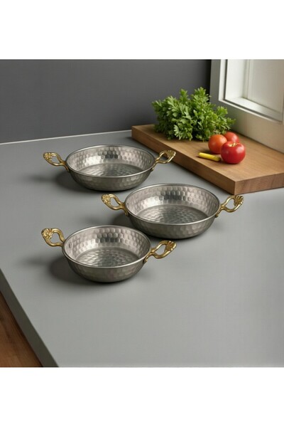 Evse Mutfak Sanatı Alüminyum Sahan Seti Omlet Yumurta Tavası 18 20 22 CM