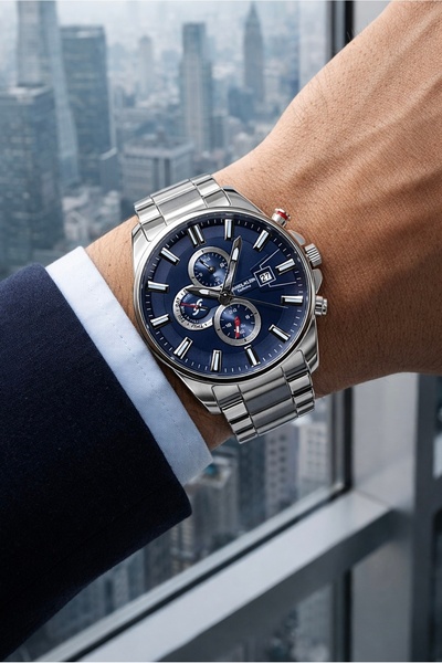 Daniel Klein جميع الوظائف النشطة الفولاذ المقاوم للصدأ الحبل مقاوم للماء سوار ساعة رجالي