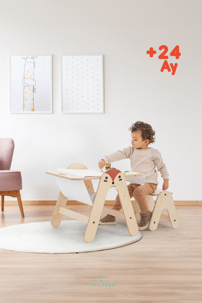 MAMATOYZ Massam Tilki Figürlü | Aktivite Masası
