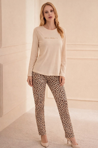 Mihra طقم بيجامة نسائية من ميلان – ملابس منزلية مريحة وأنيقة