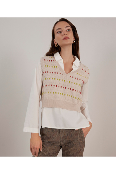 Yargıcı V-Neck Vest