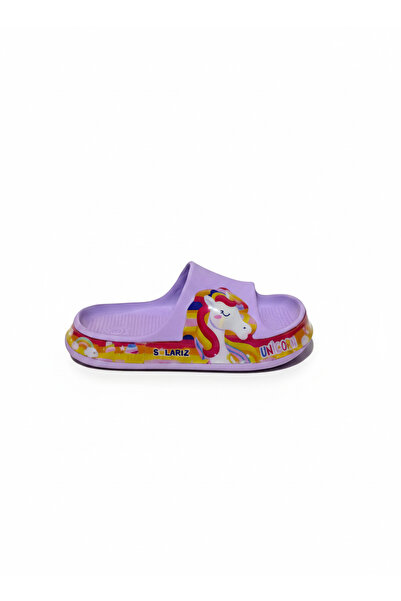 epona Günlük Ortopedik Işıklı Kaymaz Taban Plaj-Deniz Çocuk Sandalet Terlik