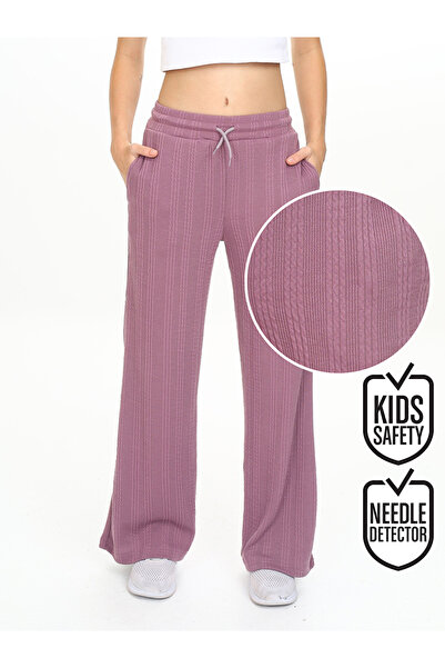 Denokids Κοριτσίστικο φαρδύ ροζ Basic φούτερ