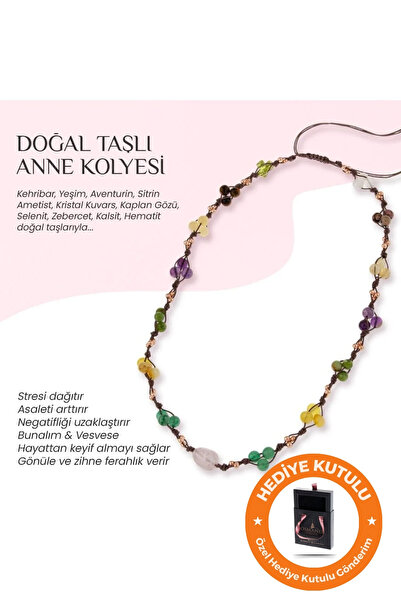 OSMANLI DOĞAL TAŞ Sertifikalı Anne Gerçek Doğal Taş Özel Tasarım Anneler İçin...