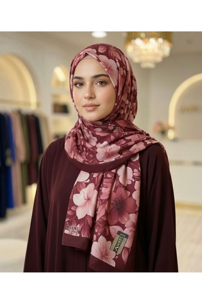 JAWEL Kadın Etnik Desen Soft Şal