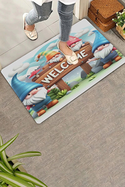 Valerine Life Cute Gnomes Welcome Door Mat 45x70cm