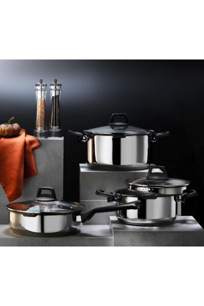 OLİKA UFO MAX 6 PARÇA ÇELİK TENCERE SETİ