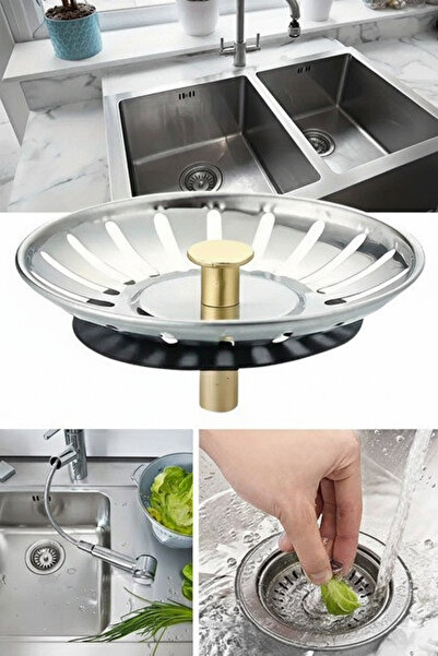 YAPI KALİTE ÇÖPMAK KÖRÜKLÜ ÇİFT GÖZLÜ EVYE SİFONU