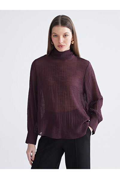 LC Waikiki بلوزة ذات ياقة واقفة