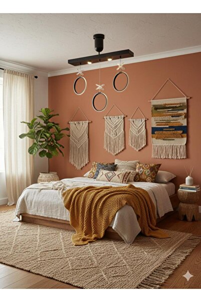 BİAVİZE 3 LÜ SİMİT LED VE SPOTLU 3 RENK SARKIT AVİZE