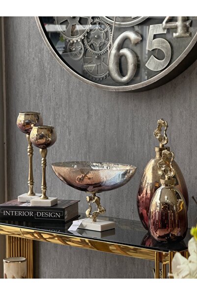 YASAR CONCEPT طقم غرفة معيشة زجاجي من فيريزا