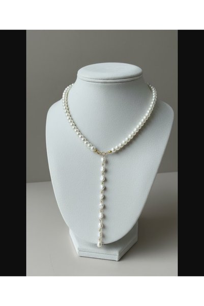 set.up Y Model Sira Pearl Necklace