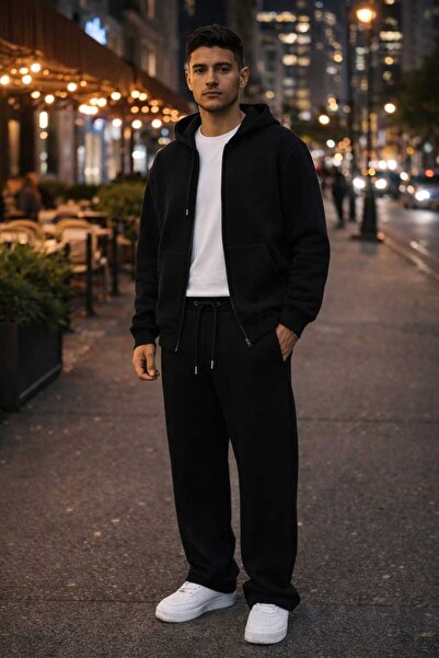 BRLKN Men's Hooded Jacket Tracksuit Set