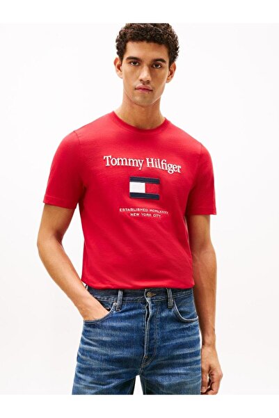 Tommy Hilfiger Tommy Embro Flag Tee
