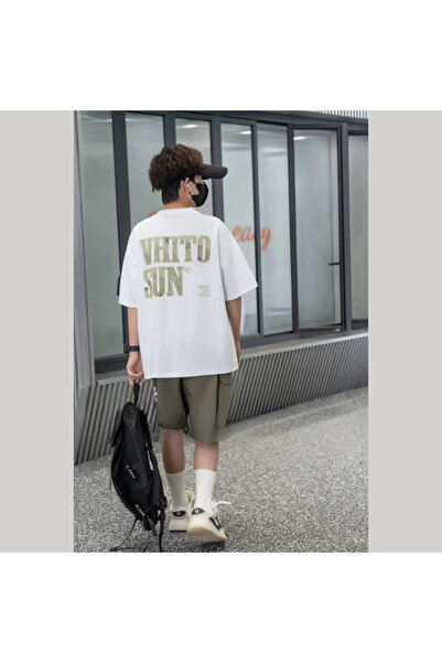 1way Boys' olive and white outfit