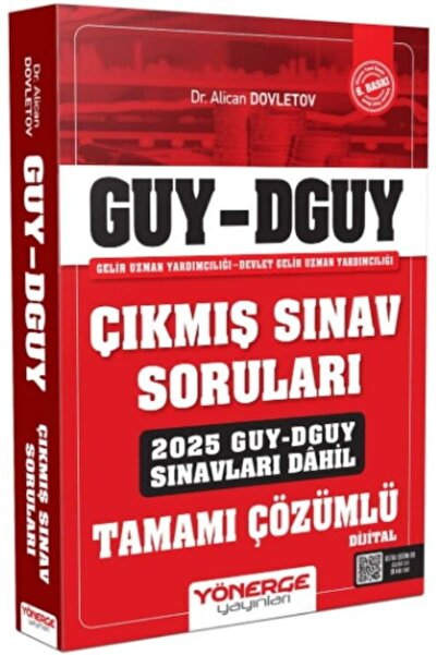 Anla Kazan Yayınları Yönerge 2026 GUY DGUY Gelir Uzman Yardımcılığı Çıkmış Sınav Soruları
