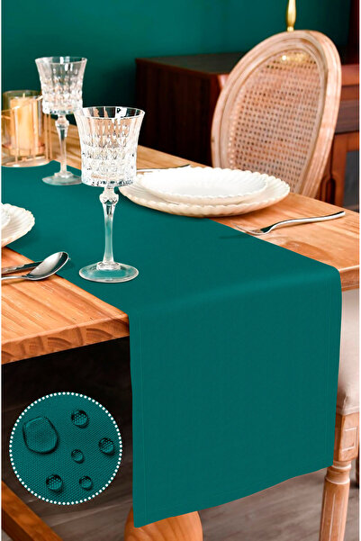 Monolisse Pânză rezistentă la lichide și la pete Runner Petrol 50 x 150 cm