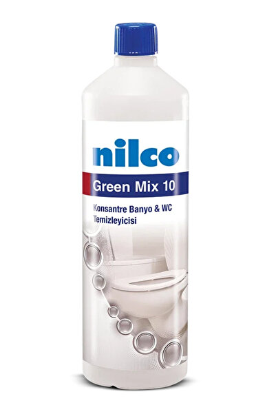 nilco 32001034 Green Mix 10 Konsantre Banyo ve WC Temizleme Ürünü 1000 ml