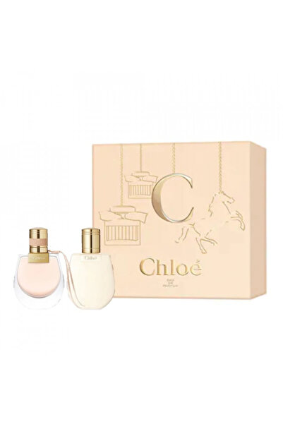 CHLOE Set cadou Nomade, Apa de Parfum, Femei, 50 ml Apa de Parfum + 100 ml Lo...