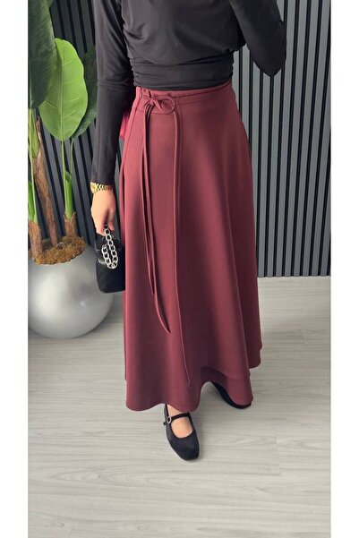 BALCOLLECTİON Tied Scuba Skirt