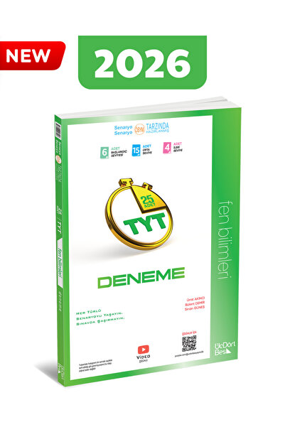 Arı Yayıncılık 2026 345 TYT Fen Bilimleri 25'li Deneme