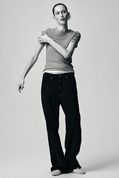 H&M Ribanalı Tişört