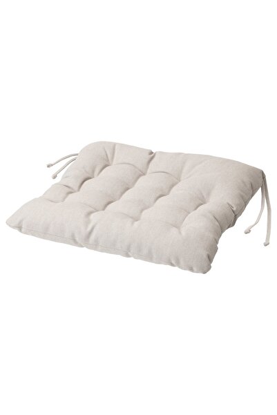 AZOZ MERCHLY Chair pad, beige, 38 x 38 x 6 cm