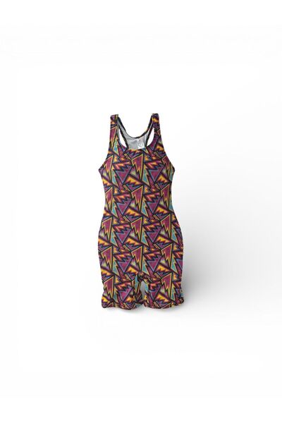 TooHot Costum de baie pentru fetiță cu model fulger și pantaloni scurți