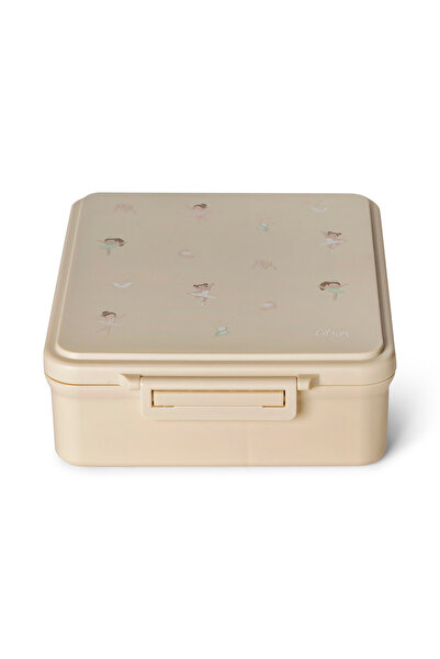 Citron Grand Bento Lunch Box for Kids, Elegant Ballerina Design, Leakproof wi...
