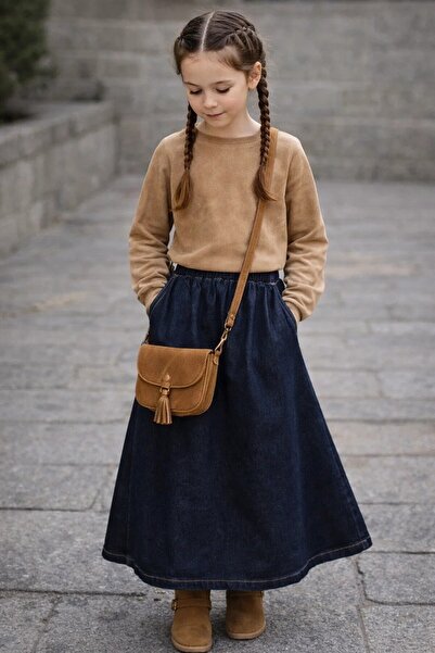 Angel&Co. Girls Clothing Jean Maxi Girl's Skirt