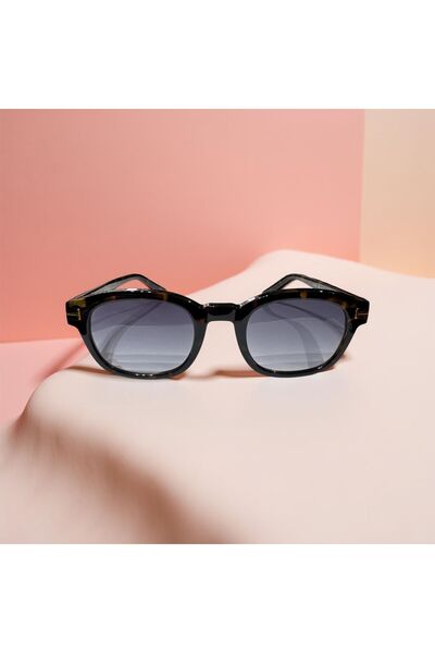 HAMMEN نظارات شمسية بتصميم عظمي منقوشة HG5808C6