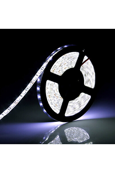 Ledarmy Led şerit 5 metre 2835 DC 12V 6500K Beyaz ışık 60Led/m IP65 dış mekan...
