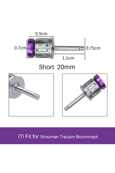 choice2 مجموعة أدوات ترميم زراعة الأسنان PU-20، صندوق أدوات الأسنان، مفك عزم دوران زراعة الأسنان العالمي