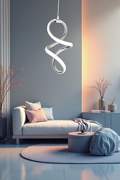 Harnelli Hol Antre Oturma Odası Tekli Ledli Avize