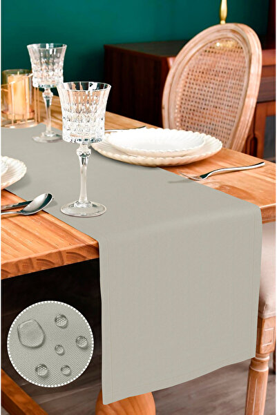 Monolisse سجادة قماشية مقاومة للسوائل ومقاومة للبقع من راينر روك سولت 50 × 150 سم