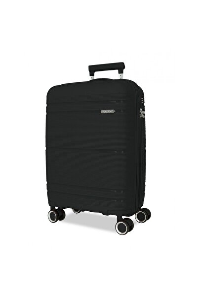 Roll Road Troler mediu, Universe, polipropilena, expandabil, TSA, negru, 45x65x26 cm